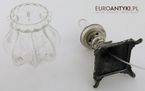 stylowa lampka stołowa do salonu vintage