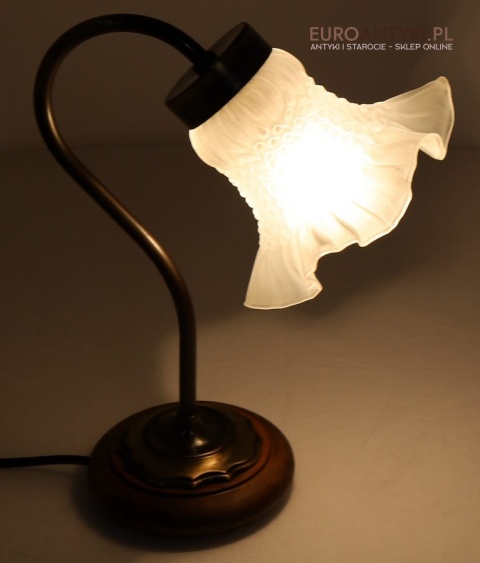 lampka stołowa retro vintage