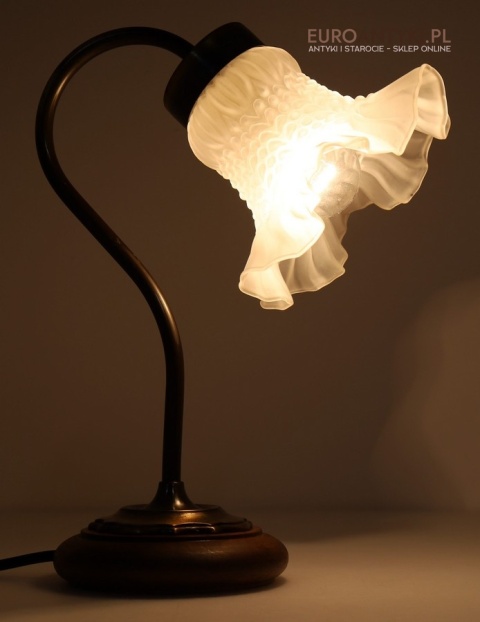 lampka stołowa na stolik nocny rustykalna