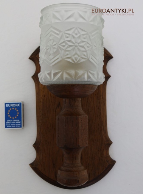 komplet kinkietów retro z francji