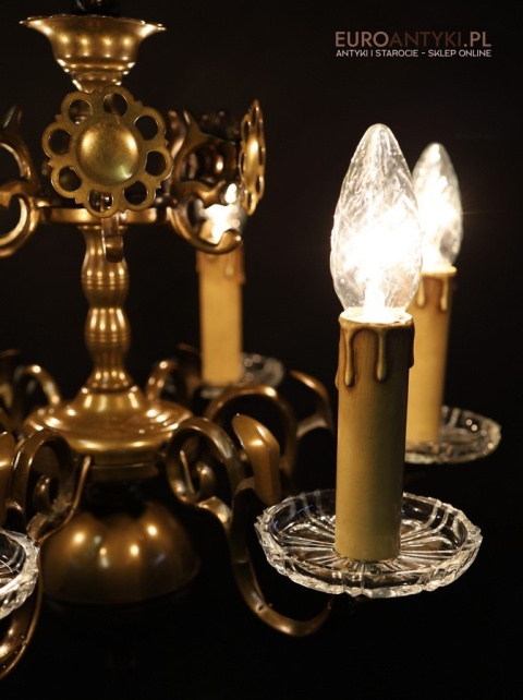 żyrandol vintage dla kolekcjonera, księstwo warszawskie