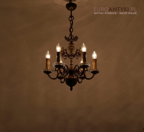 żyrandol z orłem na górze, księstwo warszawskie