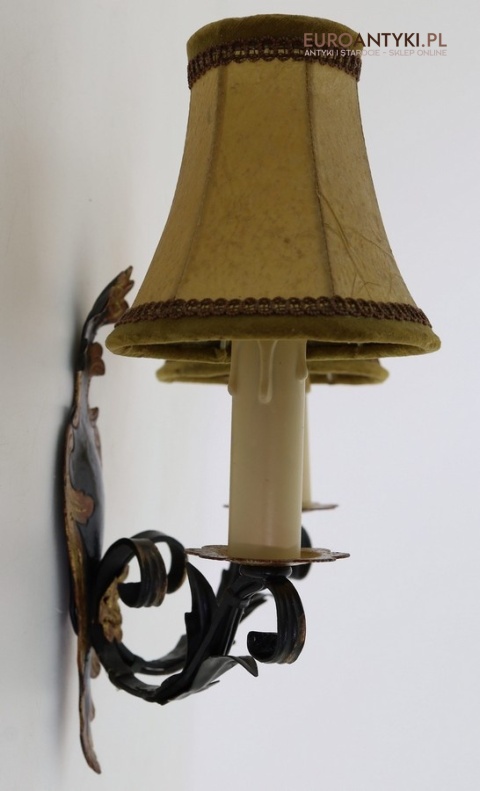 dekoracyjny kinkiet rustykalny