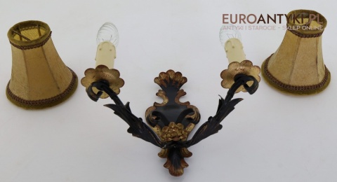 kinkiet rustykalny 2 ramiona