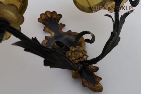 rustykalne oświetlenie ścienne