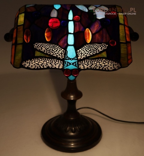 lampa bankierska vintage kolekcjonerska