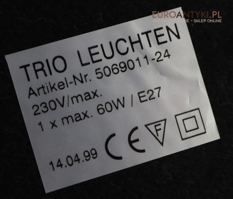 Secesyjna lampa bankierska Tiffany Art Nouveau – witrażowa ważka retro vintage