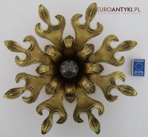 plafon solarny mosiężny