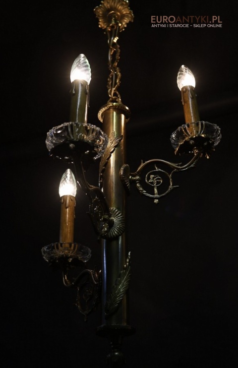 eklektyczny zwis vintage z epoki