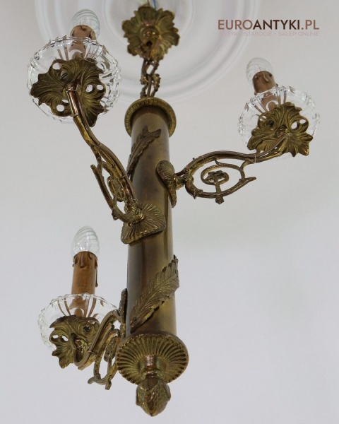 stylowy żyrandol eklektyczny