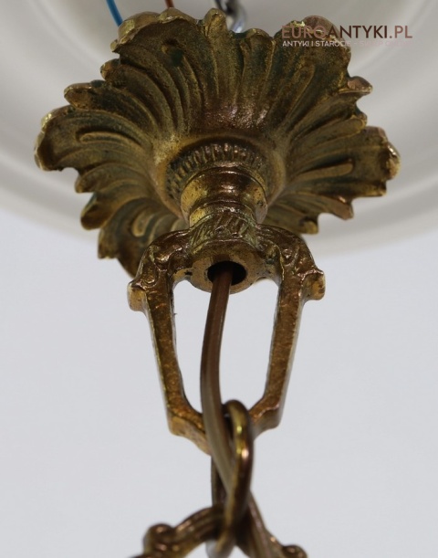 lampy antyczne z mosiądzu