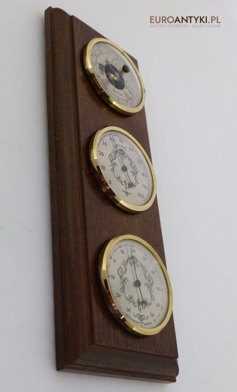 dekoracyjna stacja pogodowa retro