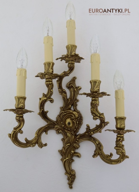 xxl kinkiety ścienne retro vintage e14