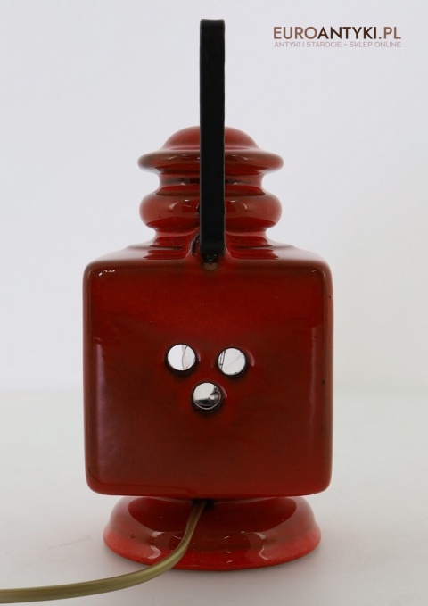 stylowe oświetlenie rustykalne lampa ceramiczna