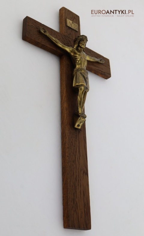 klasyczny krzyż z jezusem duży