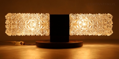 kinkiet art deco montaż poziomy