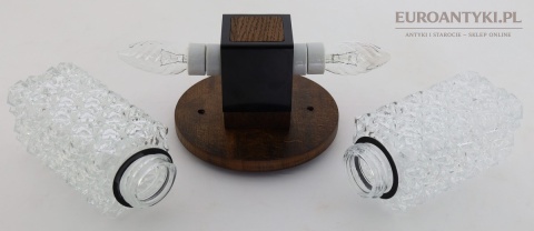 kinkiet art deco ciężki masywny