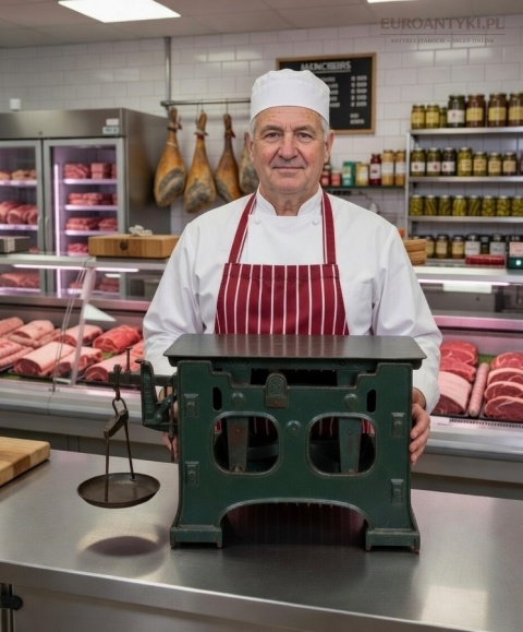 zabytkowa waga mechaniczna garvens wülfel 25 kg