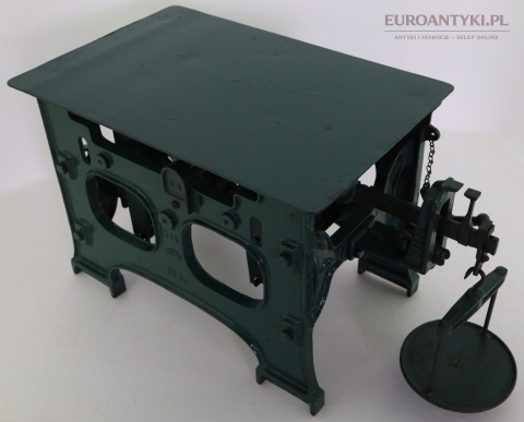 zabytkowa waga mechaniczna loft vintage