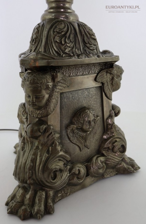 muzealny okaz lampa podłogowa kolekcjonerska