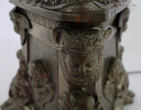 ozdobna podstawa barokowa lampa podłogowa