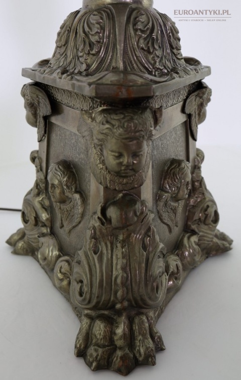 muzealna lampa vintage do gabinetu biblioteki