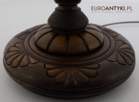 eklektyczna lampa gabinetowa retro do biura i gabinetu