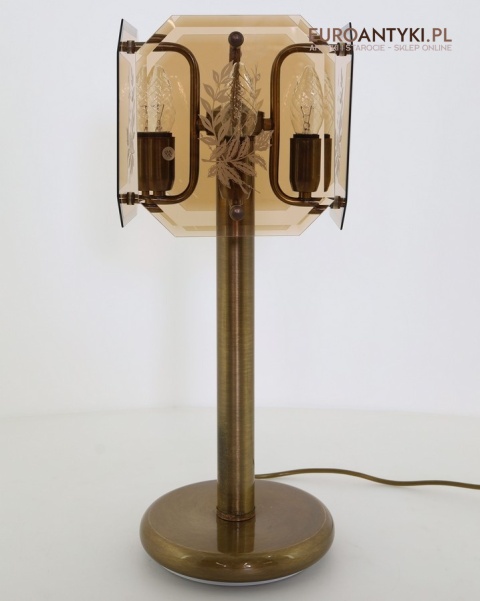 lampa stołowa vintage w perfekcyjnym stanie