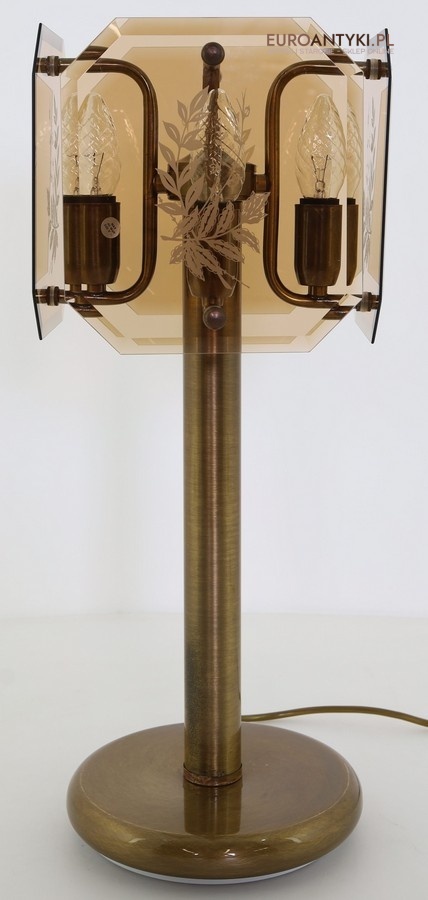 duża lampa stołowa retro dekoracyjne światło e14