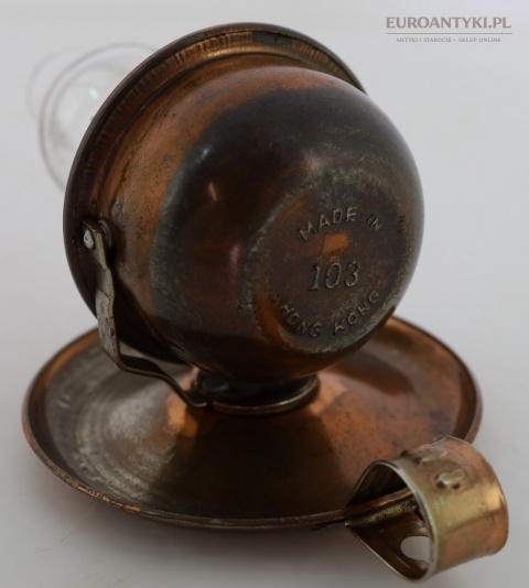 lampka z epoki made in hong kong 103 spód