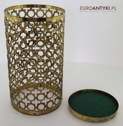 stojak na parasole z mosiądzu