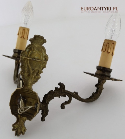 barok antyki kinkiety