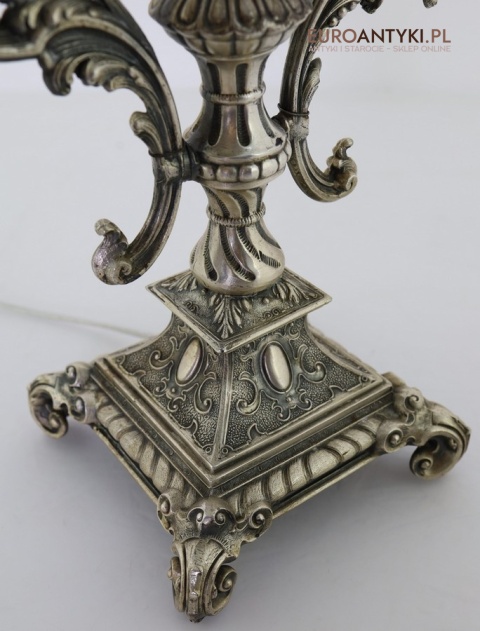 antyczna lampa neorokoko