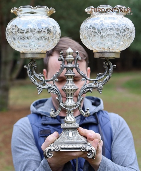 stylowa lampa stołowa do gabinetu vintage