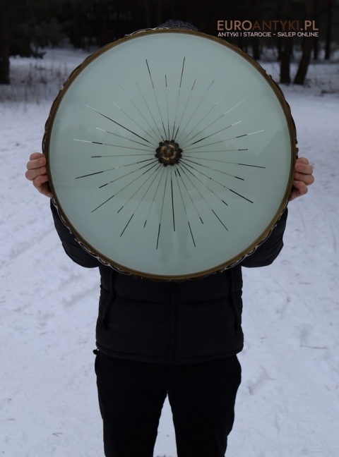 antyczny plafon xxl do wnętrz retro i vintage