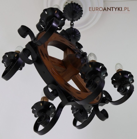 cottagecore żyrandol