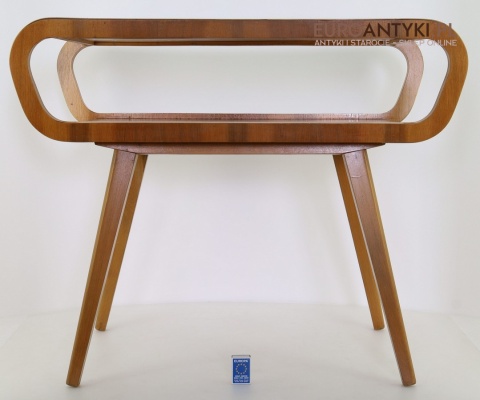 stolik pomocniczy retro do fotela