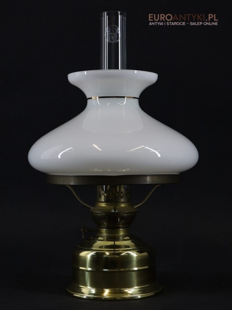 stylowa lampa naftowa retro vintage z francji