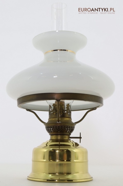 stara lampa naftowa idealny stan