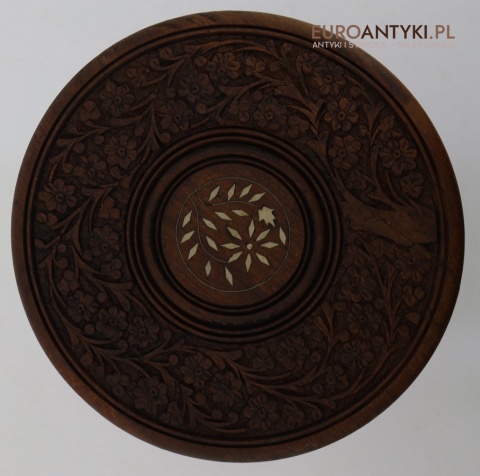 antyczny mini stoliczek pod donice