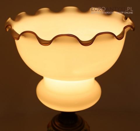 stylowa lampka stołowa vintage miękkie światło