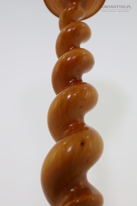 SALOMONOWA lampa drewniana z kloszem kula 25,5 cm