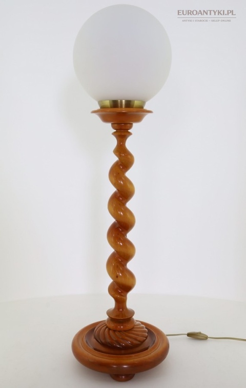 kolumnowa lampa retro vintage francja