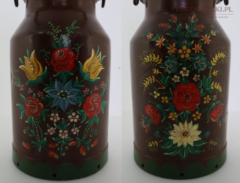 bańka na mleko rustykalna ozdoba do domu