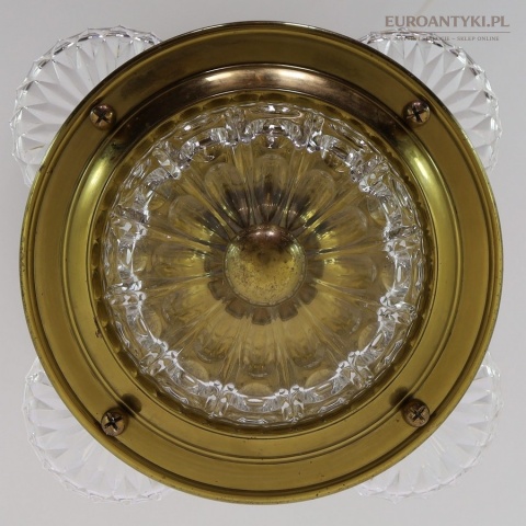 okrągły zwis sufitowe antyk