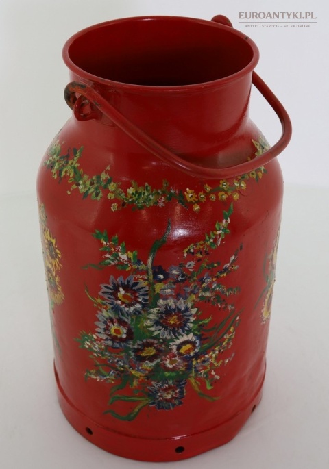 bańka na mleko stojak na laski