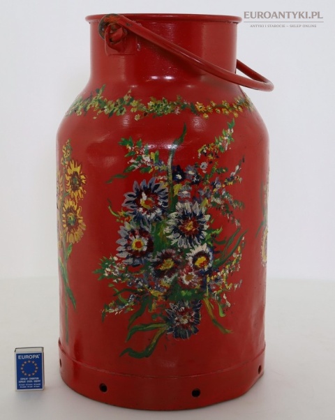 bańka na mleko stojak na parasole