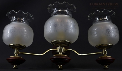 antyczne kinkiety do gabinetu