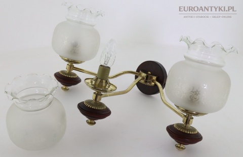 francuskie oświetlenie z epoki połowa xx wieku