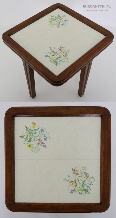 kwietnik w klimacie babcinym retro vintage